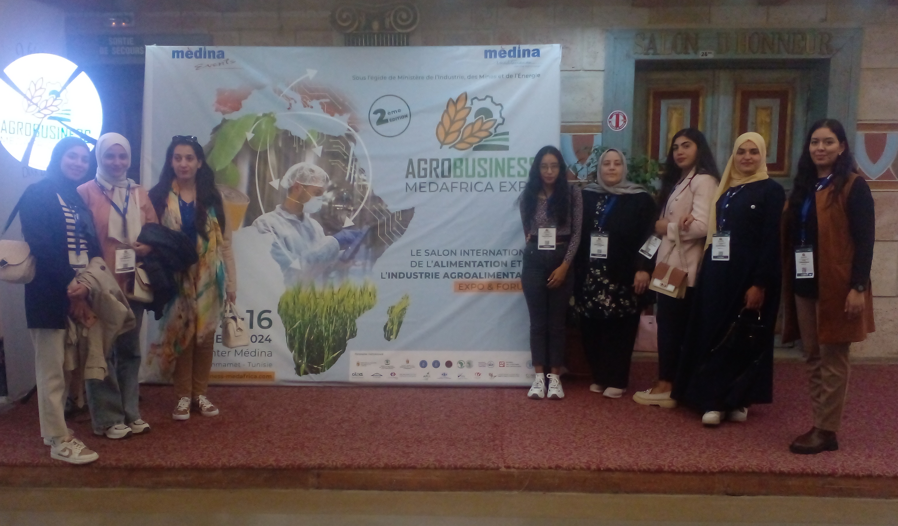 Visite de salon internationale de l'alimentation et l’industrie agroalimentaire